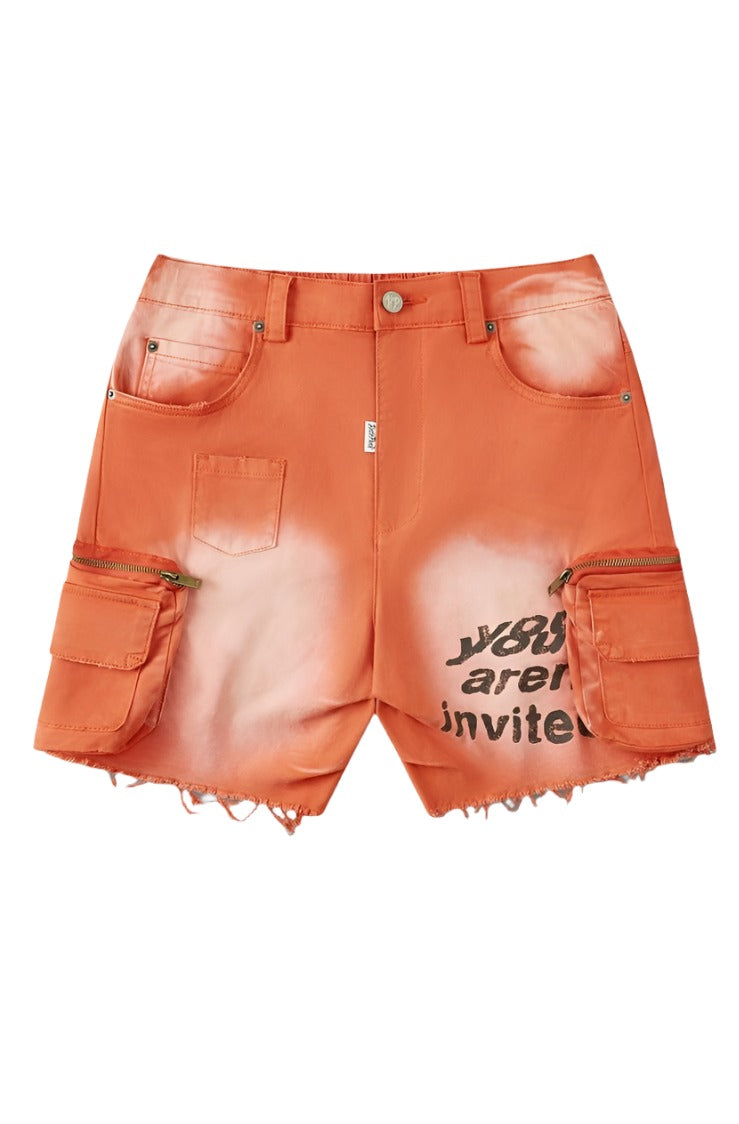 The Weekender Cargo Shorts - Vintage Orange