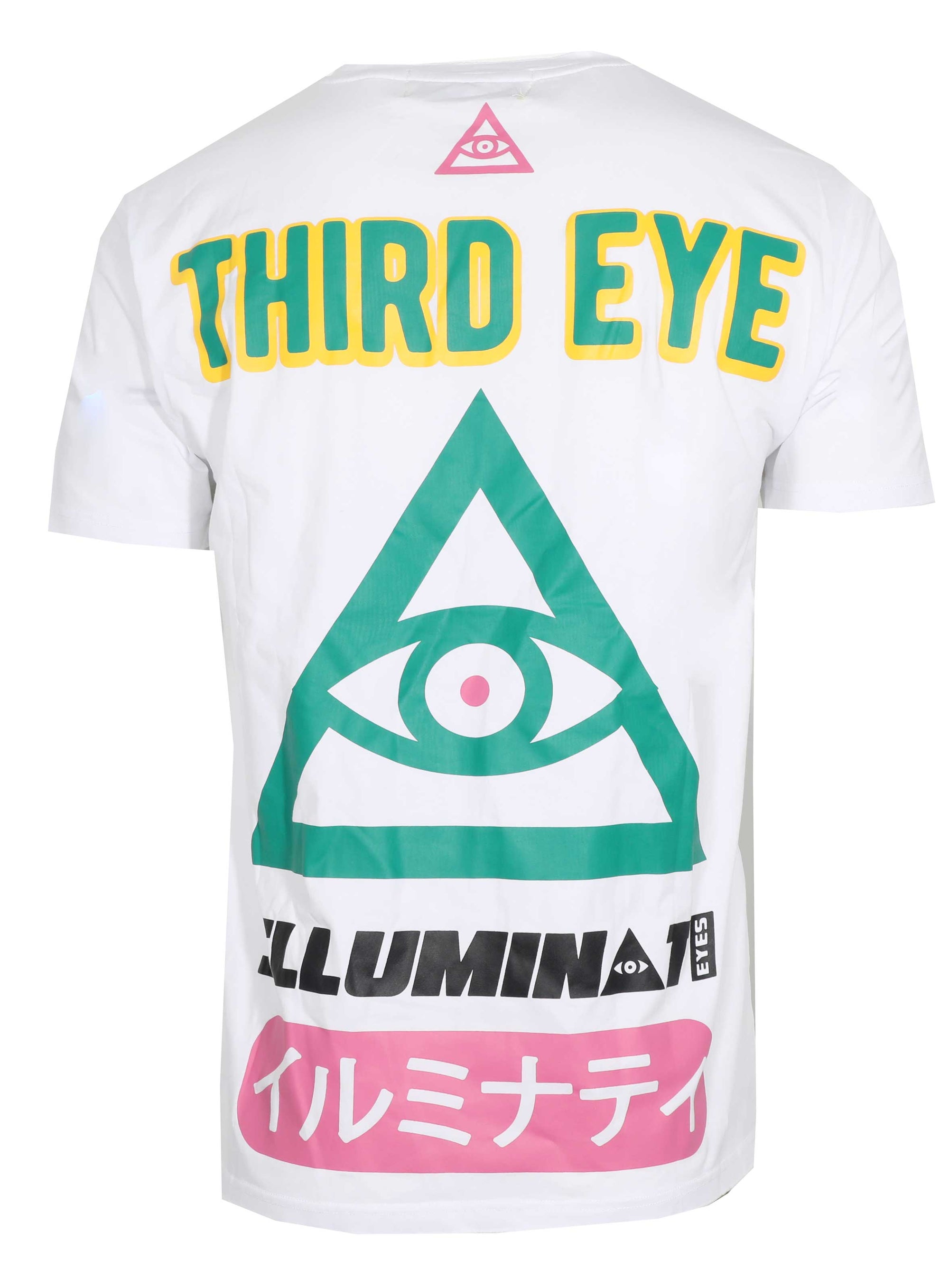 THIRD EYE ILLUMINATI TEE - WHITE