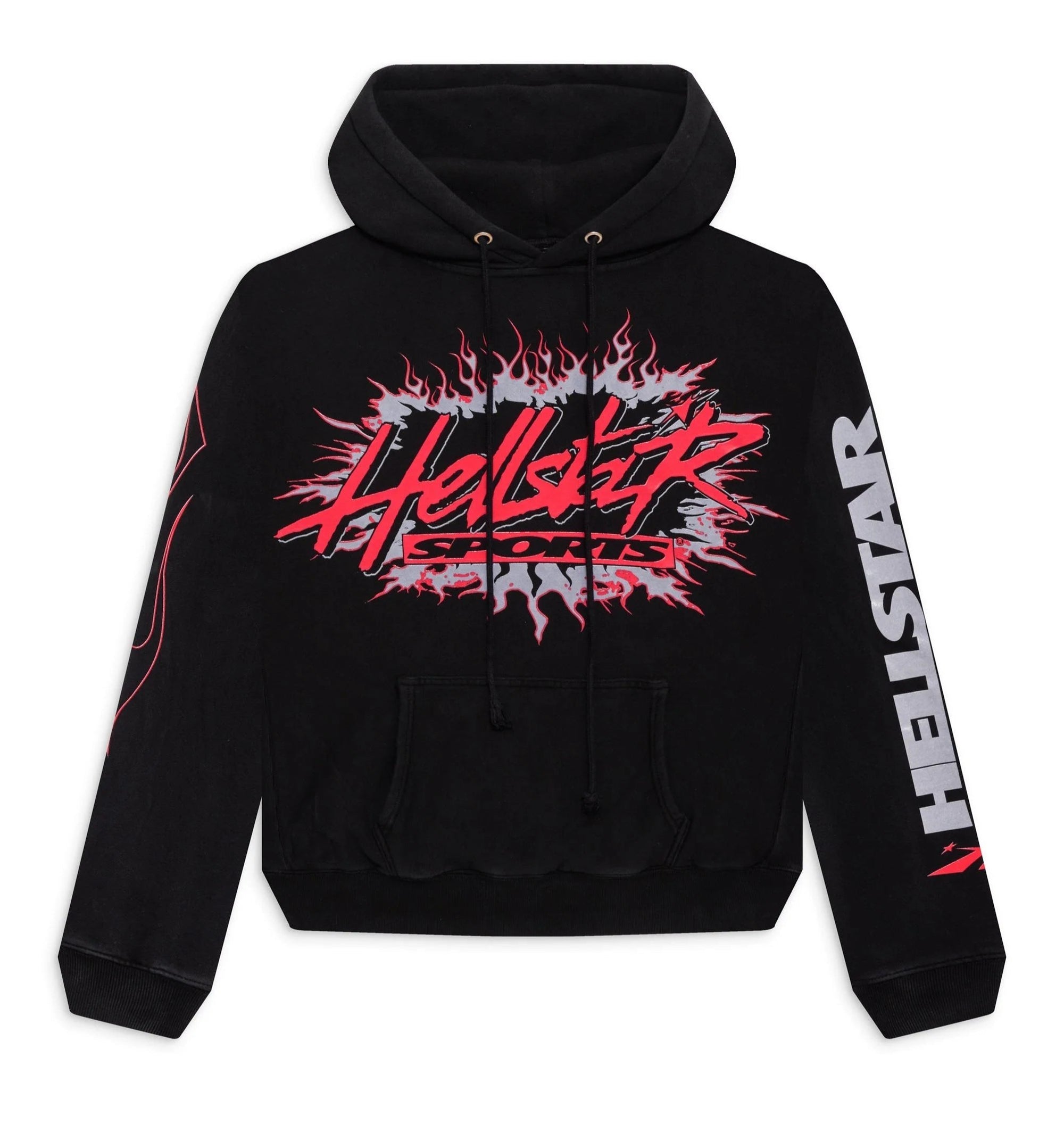 Hellstar Sports Future Flame Hoodie - Black