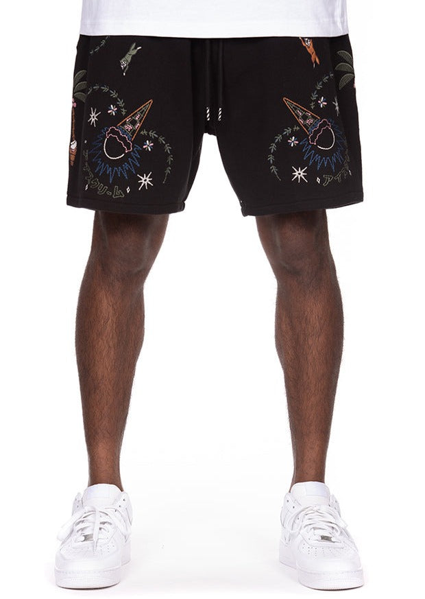 STARRY SHORTS - BLACK