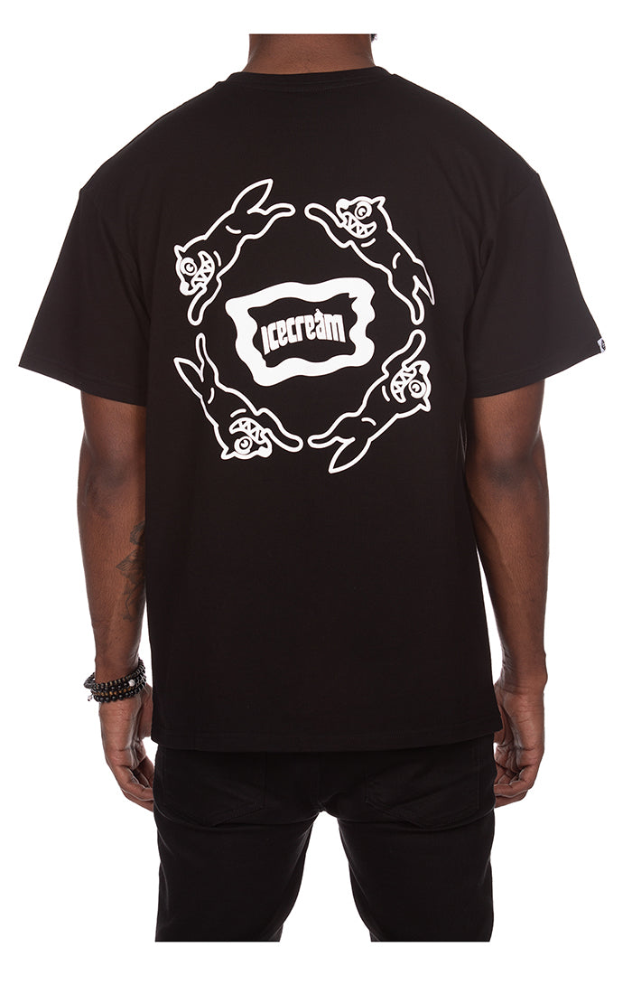 DOG SS TEE - BLACK