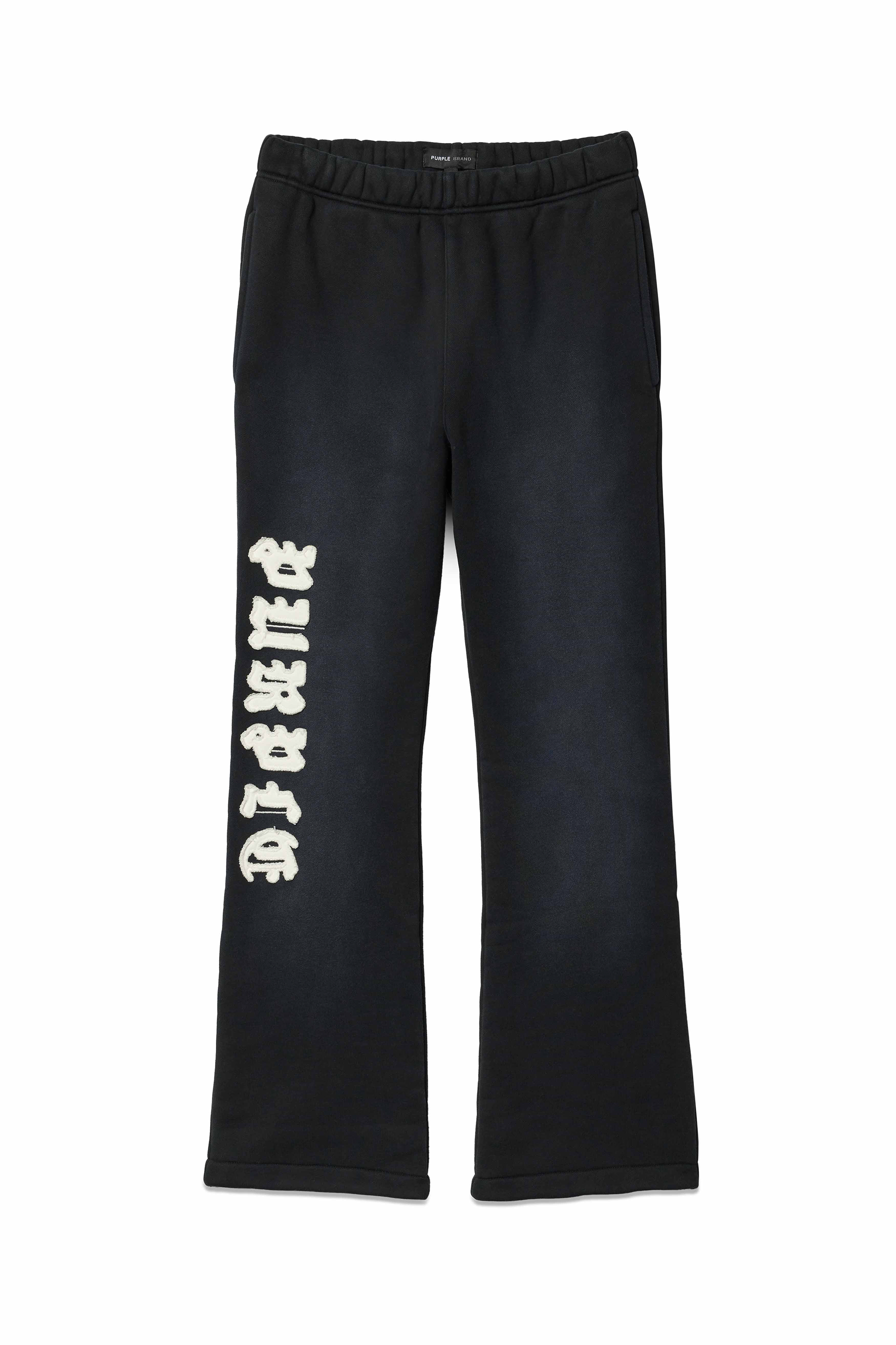 Hwt Fleece Flared Pant - Black