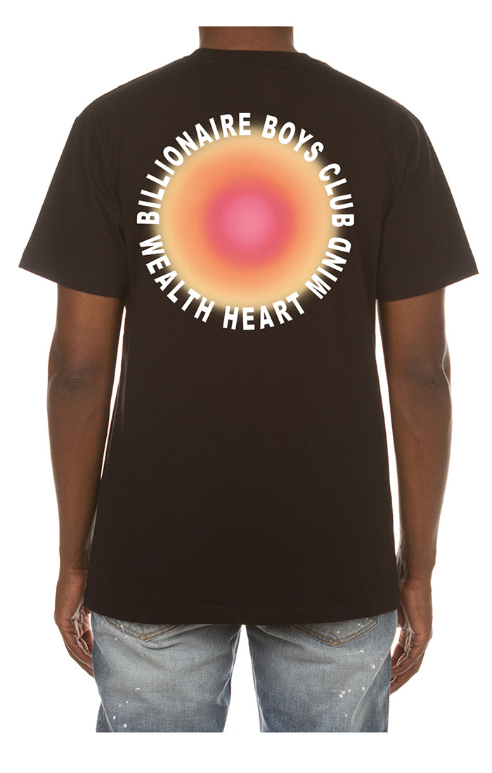 bb circular ss tee - black