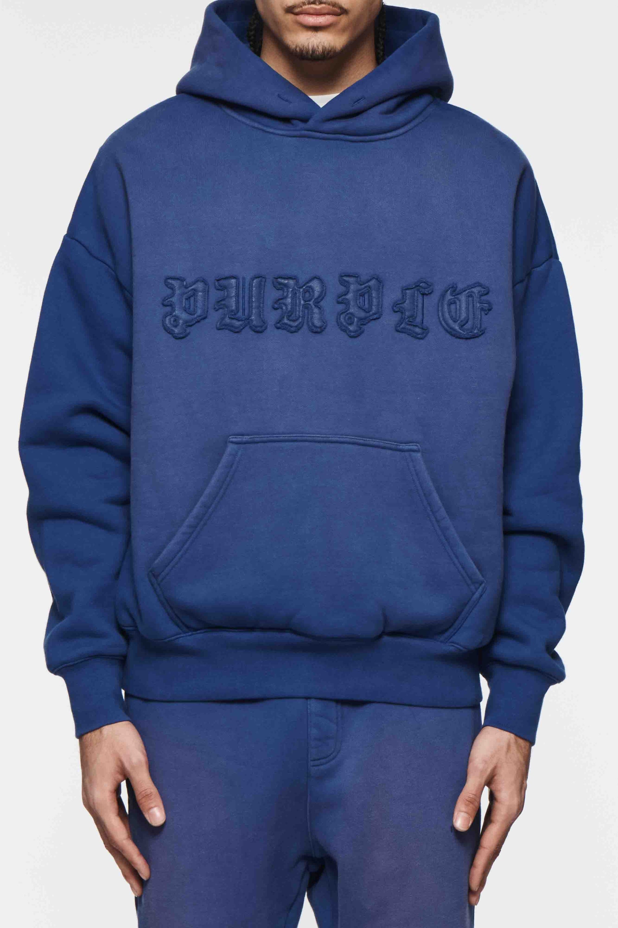 Hwt Fleece Po Hoody - Blue