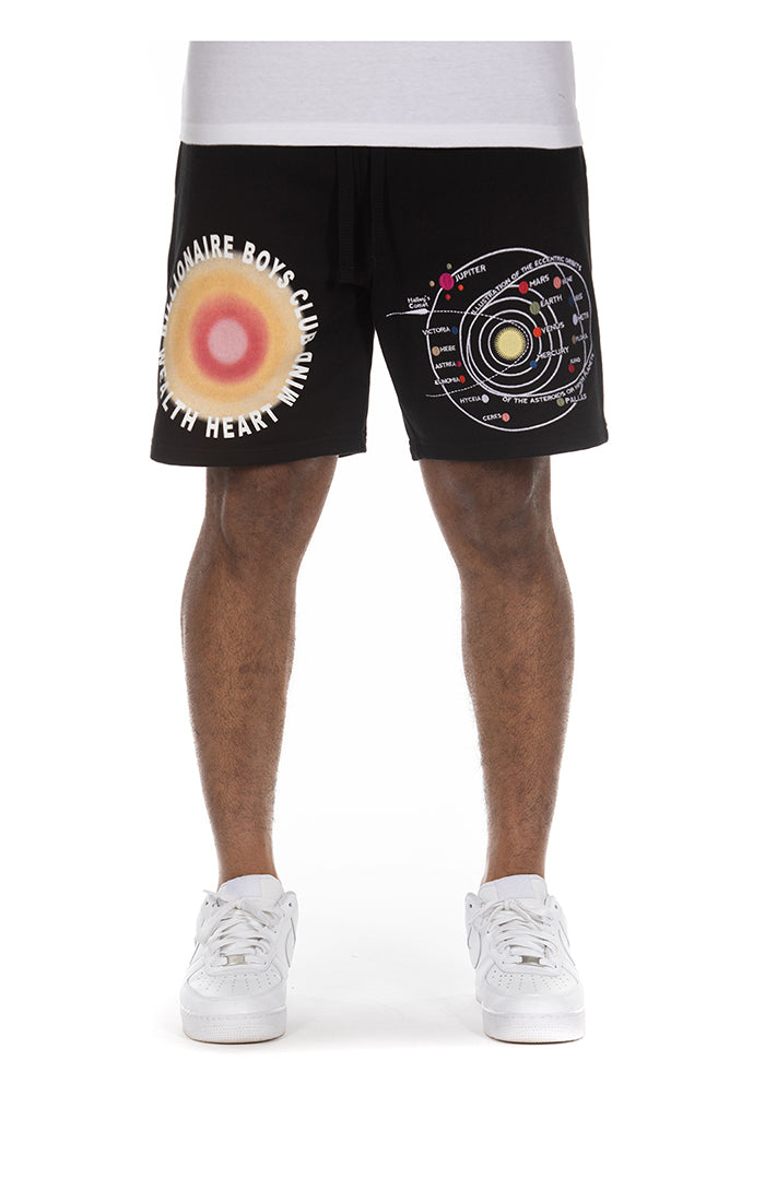 bb aura shorts - black