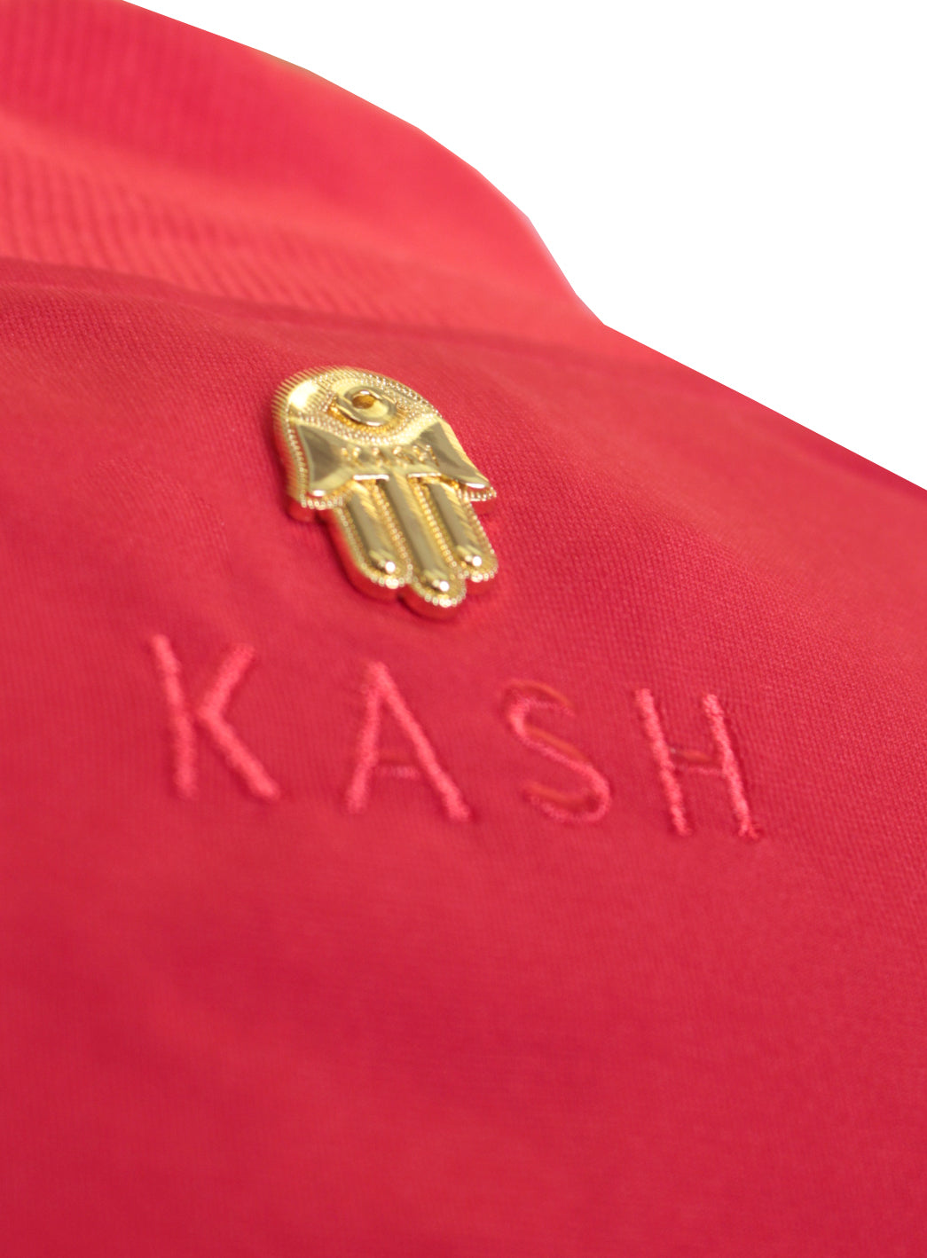 Kash Men's Long Sleeve Diamond Jacket-Red Red/Red / S