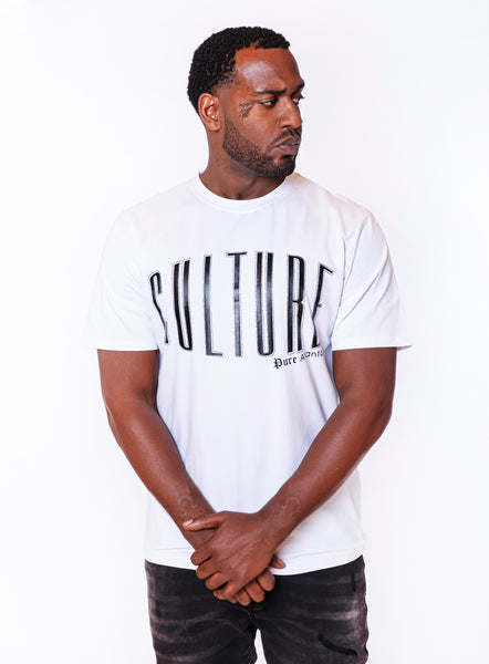 Pure Portrait Diamond Tee - White