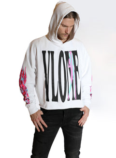 Vlone Vice City Hoodie - White - PureAtlanta.com