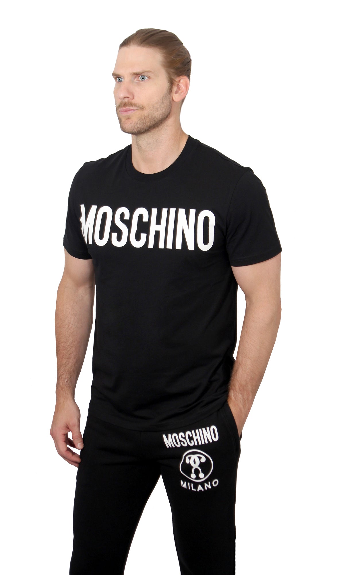 Moschino Logo Tee - Black