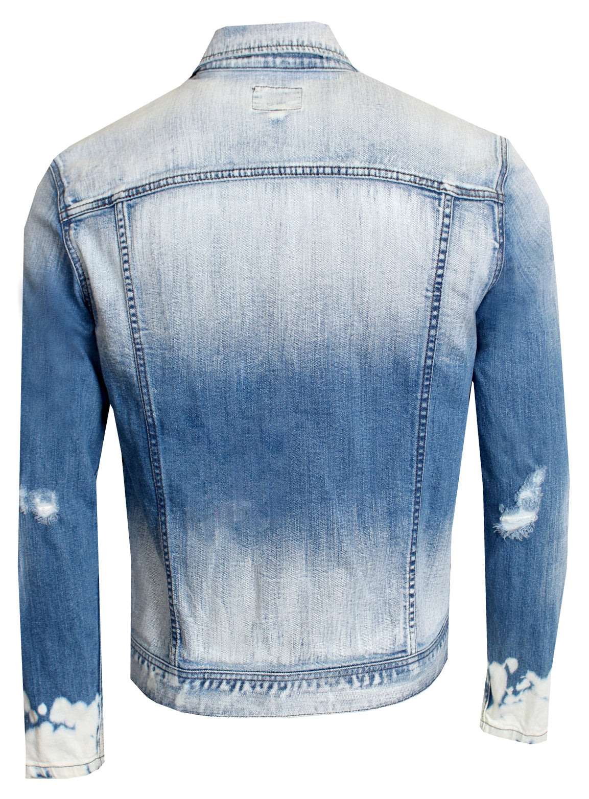 Balmain Paris Monogram Denim Jacket - Blue 52/US XL / Blue