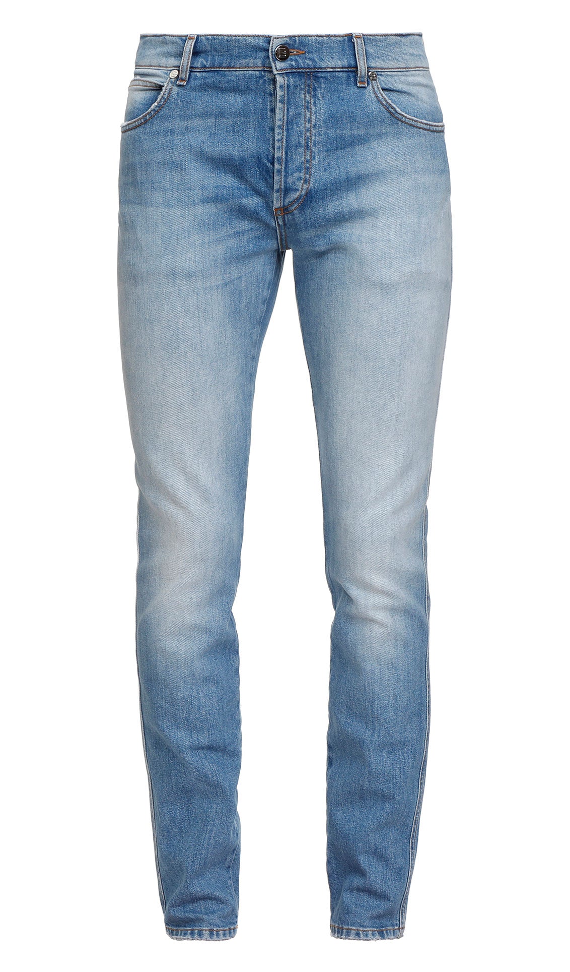 6 PKT SLIM DENIM PANTS - BLUE