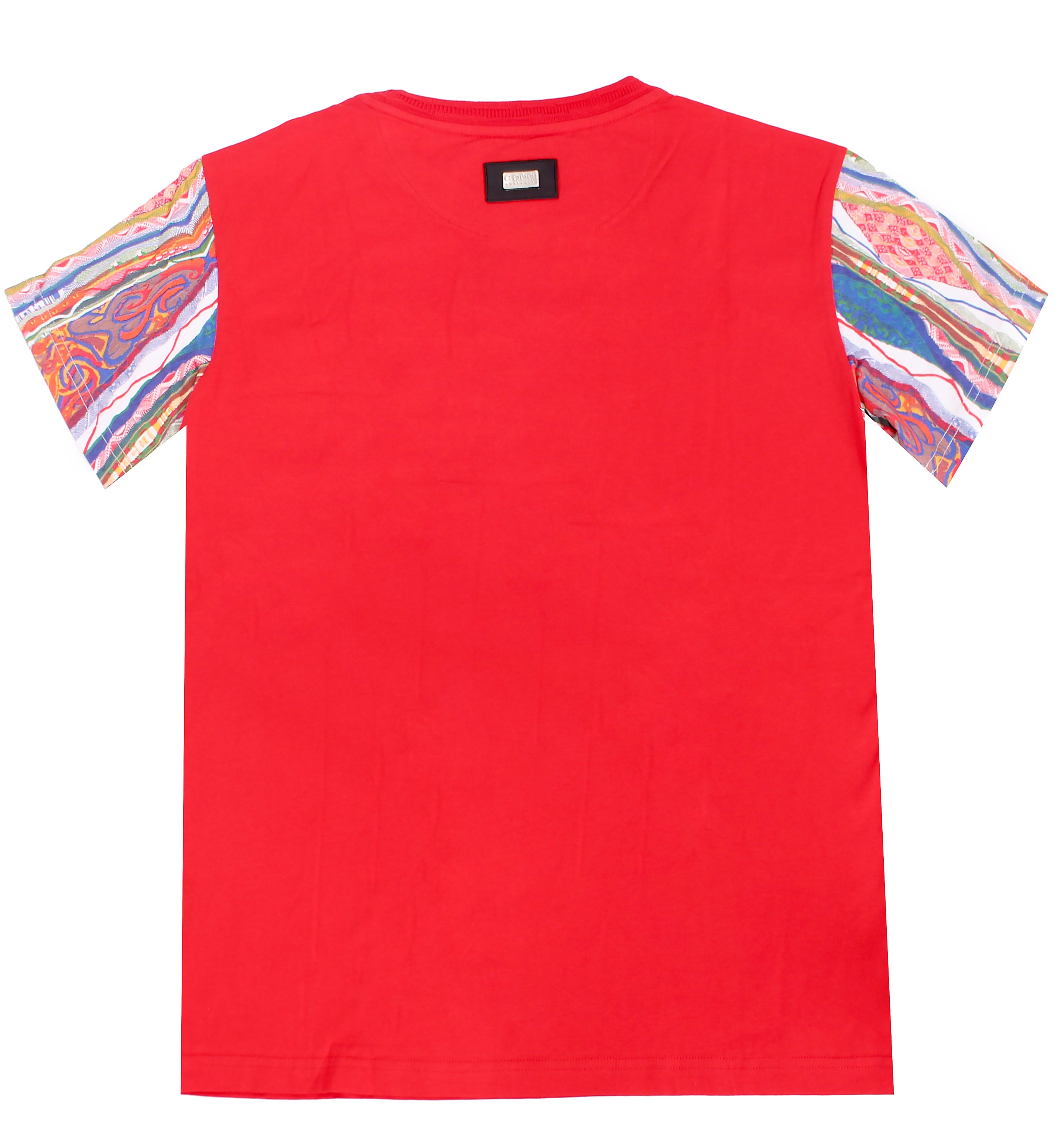 Coogi Classic Patchwork Tee - Red - PureAtlanta.com