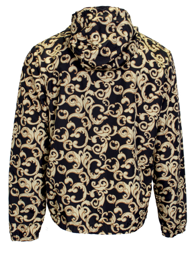 Baroque print clearance beach jacket