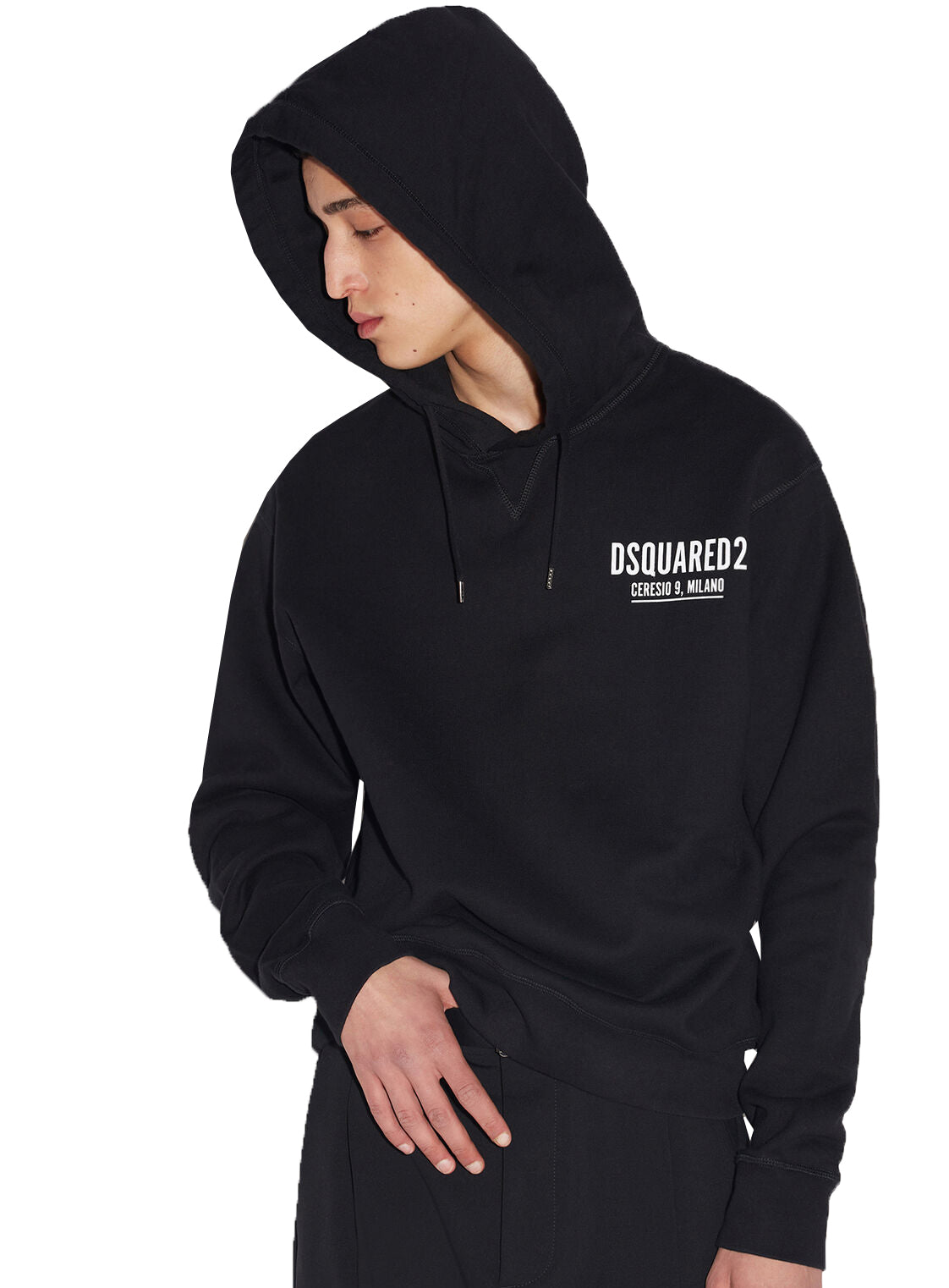 CERESIO9 COOL HOODIE - BLACK - PureAtlanta.com