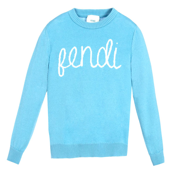 Blue deals fendi jumper