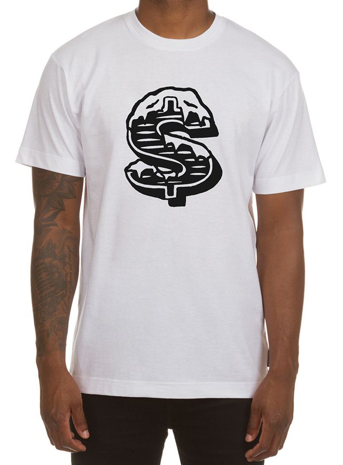 Dollar SS Tee - White