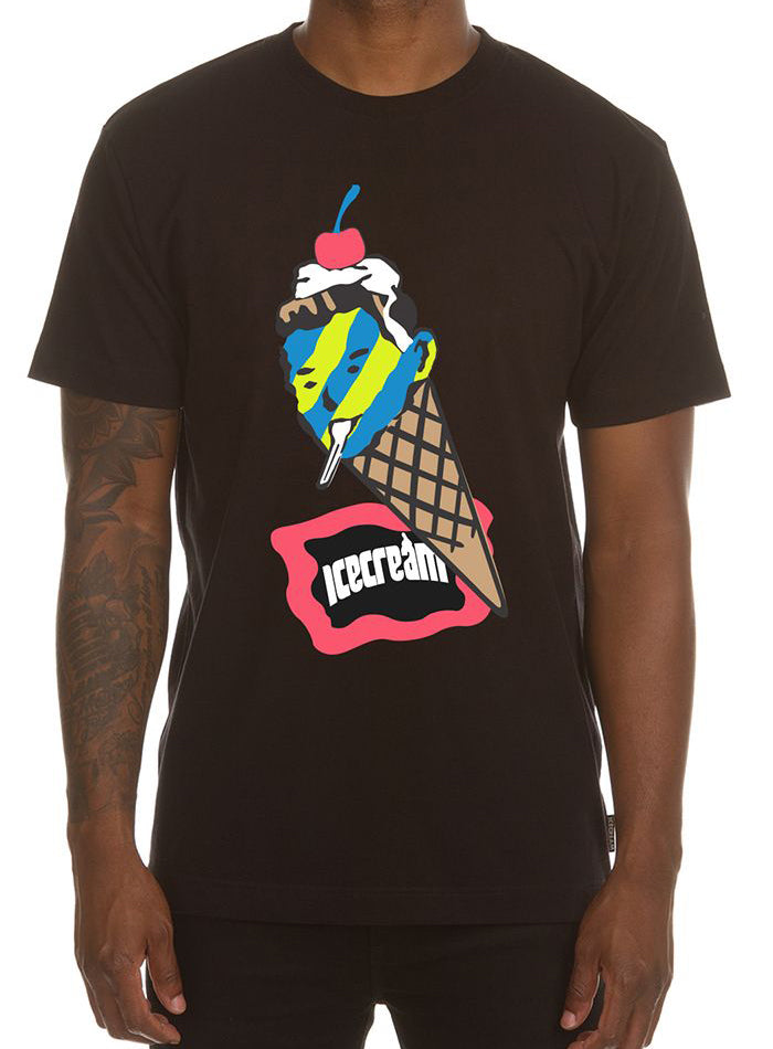 Cone Man SS Tee-BLACK