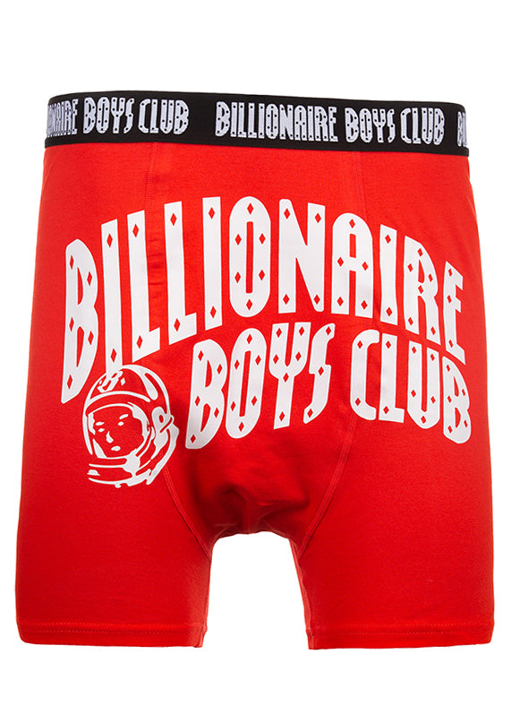 BB Floating Briefs with Logo-Red