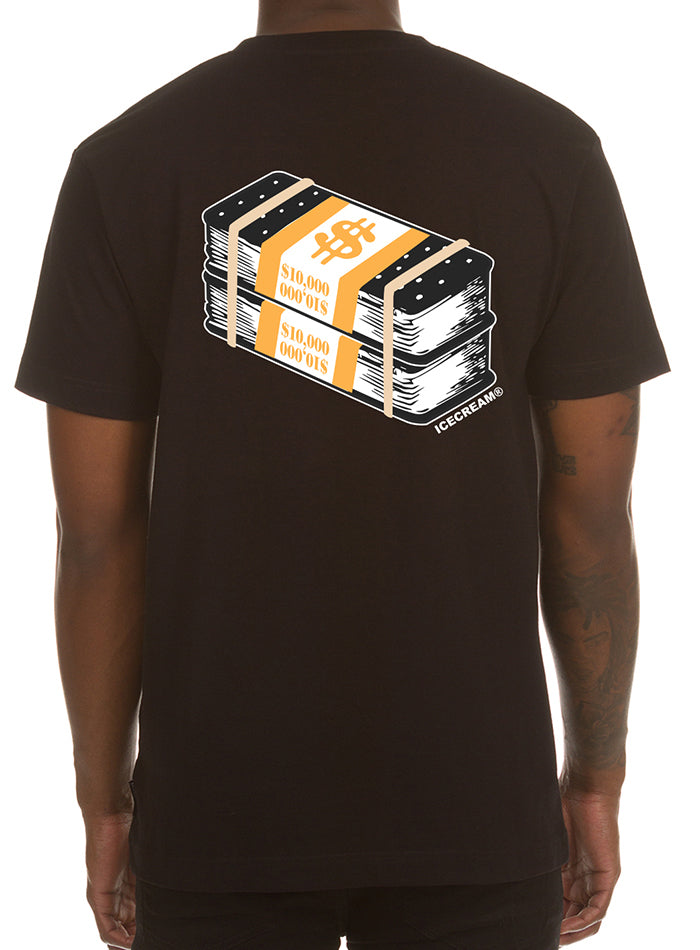 STACKS SS TEE - BLACK