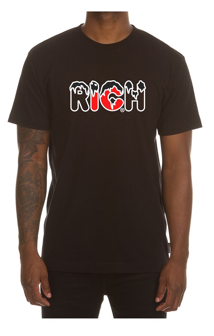 Rich SS Tee-Black