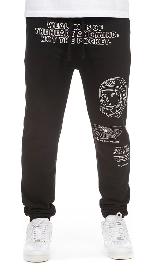 BB STARCROSSED SWEATPANT - BLACK