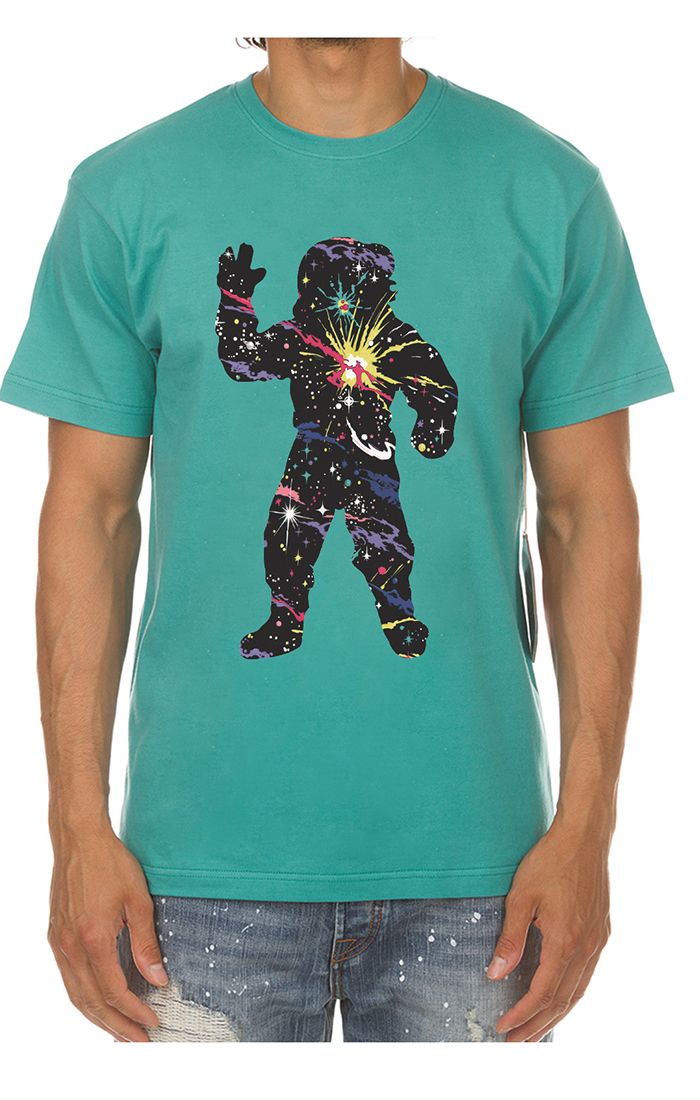 BB COSMIC ASTRO SS TEE - BRIGHT AQUA