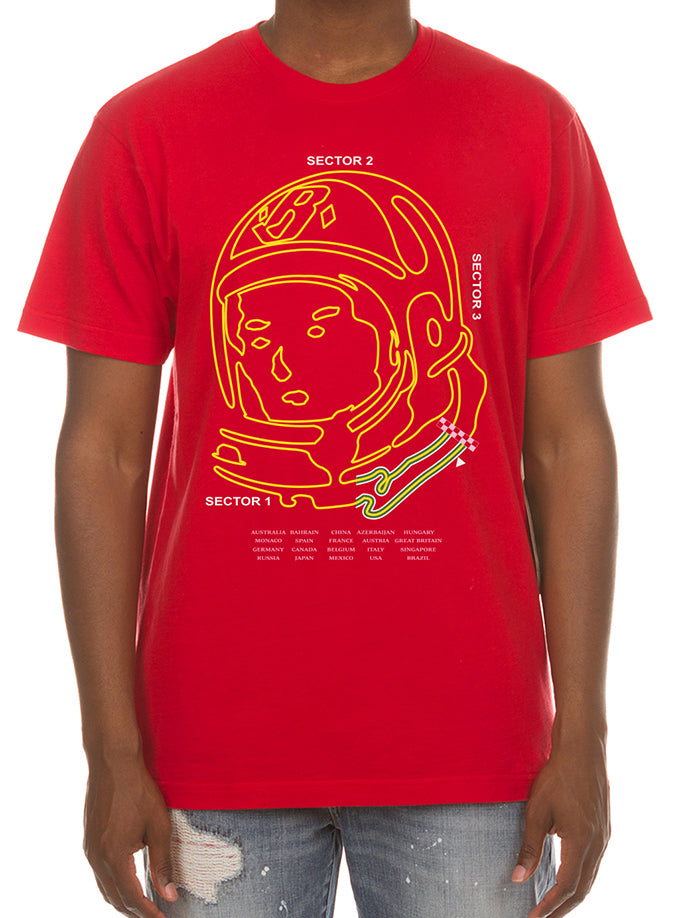 BB TRACK SS TEE - RED