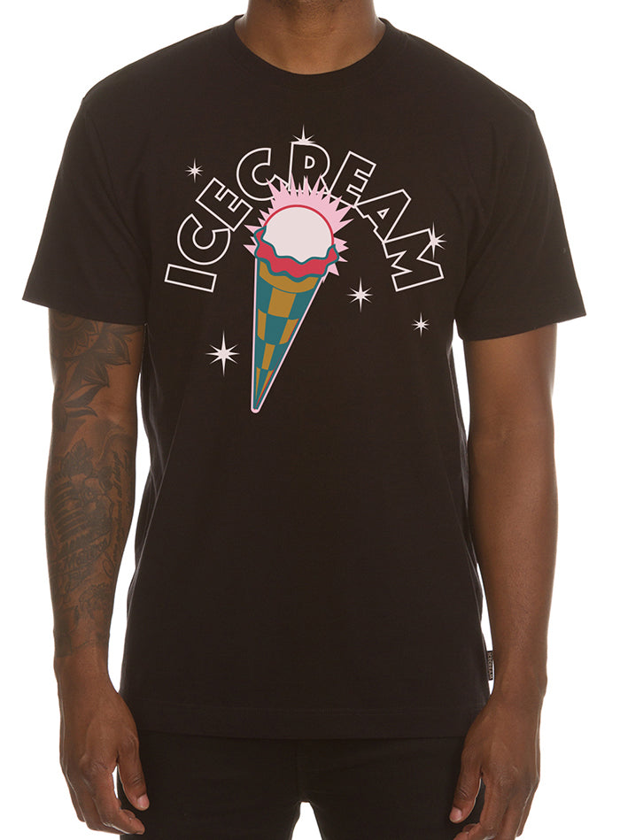 SPARK SS TEE - BLACK