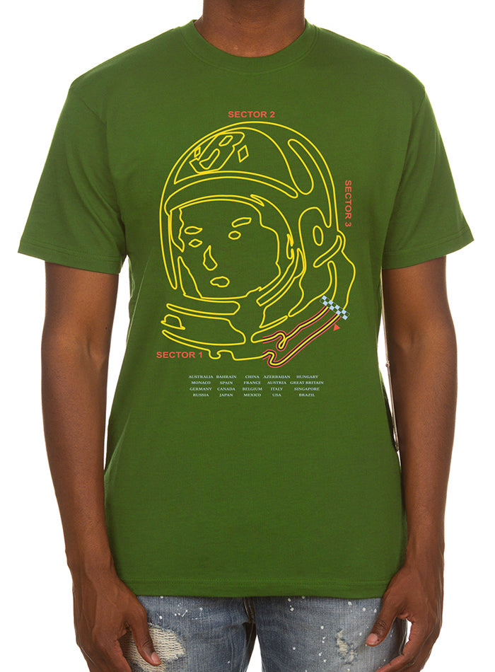 BB TRACK SS TEE - GARDEN GREEN